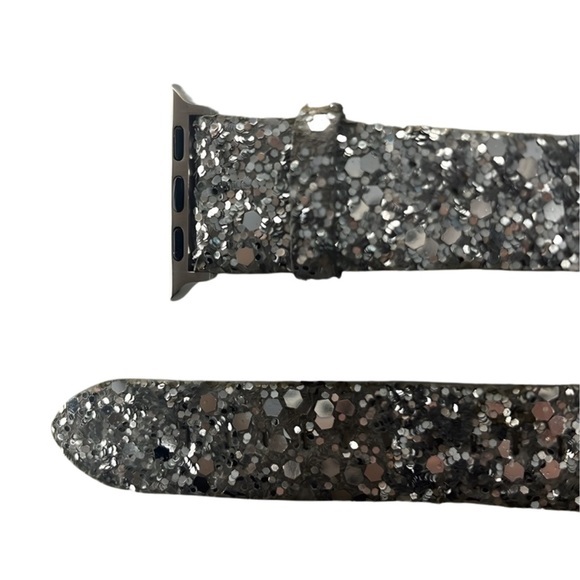 Sparkle and Shine: Glitter‎ Watch Band for Apple iWatch 38mm/40mm - Picture 2 of 7